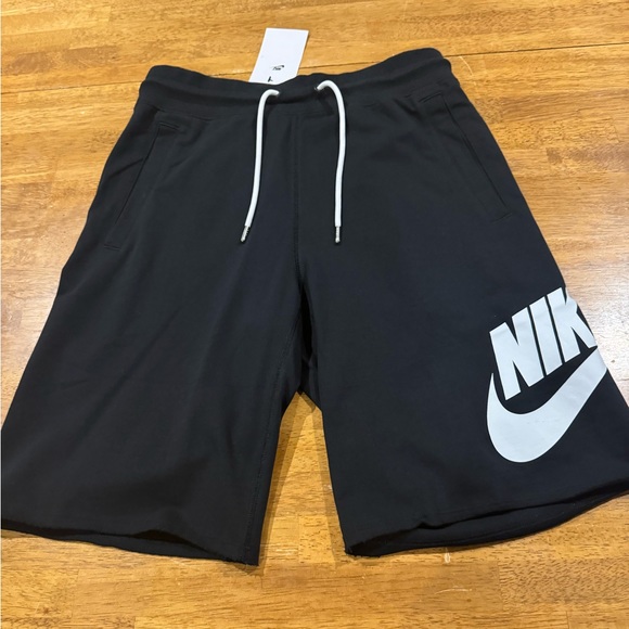 Nike Fleece Men's Training Shorts Black Small AT5267 010 Knee Length New W Tags - Picture 1 of 10